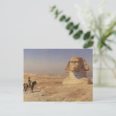 Bonaparte Voor de Sphinx Briefkaart (Staand voorkant)