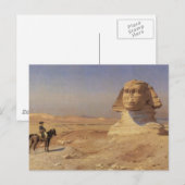 Bonaparte Voor de Sphinx Briefkaart (Voorkant / Achterkant)