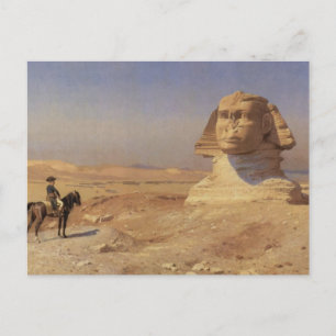 Bonaparte Voor de Sphinx Briefkaart