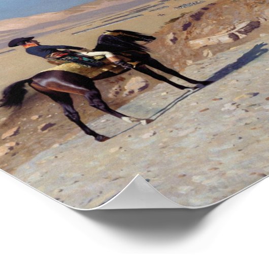 Bonaparte Voor de Sphinx - Jean-Leon Gerome Poster (Hoek)