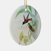 Bonaparte's Star Fronted Hummingbird (gekleurd) Keramisch Ornament (Rechts)