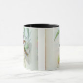 Bonaparte's Star Fronted Hummingbird (gekleurd) Mok (Midden)