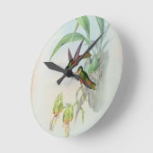 Bonaparte's Star Fronted Hummingbird (gekleurd) Ronde Klok (Hoek)