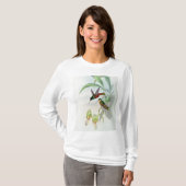 Bonaparte's Star Fronted Hummingbird (gekleurd) T-shirt (Voorkant volledig)
