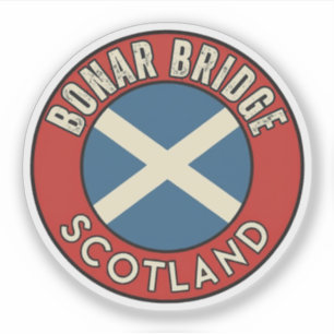 Bonar Bridge, Schotland Sticker