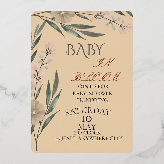 BONATICAL FOLIE UITNODIGING (Voorkant)