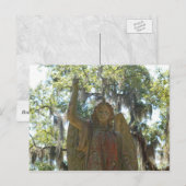 Bonaventure begraafplaats, Savannah GA Briefkaart (Voorkant / Achterkant)