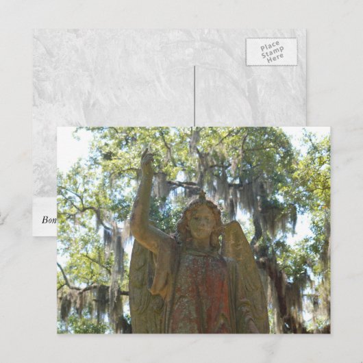 Bonaventure begraafplaats, Savannah GA Briefkaart (Voorkant / Achterkant)