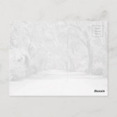 Bonaventure begraafplaats, Savannah GA Briefkaart (Achterkant)