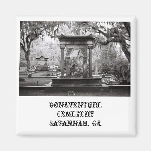 Bonaventure Cemetery magneet (Voorkant)