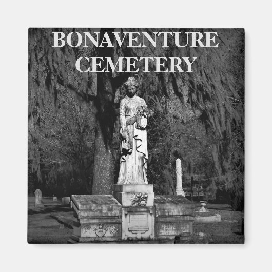 Bonaventure cemetery magnet (Voorkant)