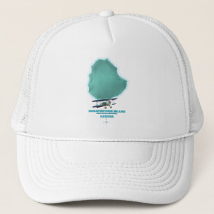 Bonaventure Island Canada kaart Trucker Pet