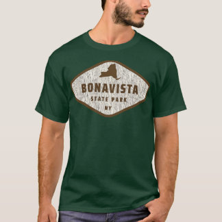 Bonavista State Park New York Tree Log textuur Hou T-shirt