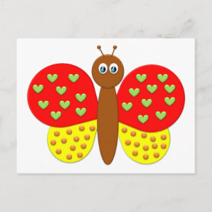 BonBon Fantasy Butterfly's Briefkaart