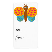 BonBon Fantasy Butterfly's Gift Label (Voorkant)