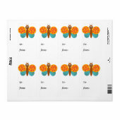 BonBon Fantasy Butterfly's Gift Label (Full Sheet)