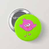 BonBon Fantasy Funky Bird's Button (Voorkant /achterkant)