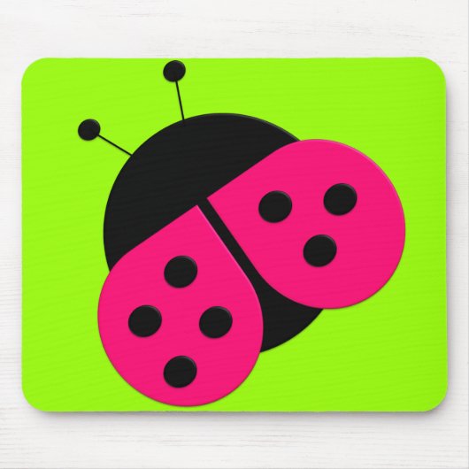 BonBon Fantasy LadyBag's kleurrijke mousepad Muismat (Voorkant)