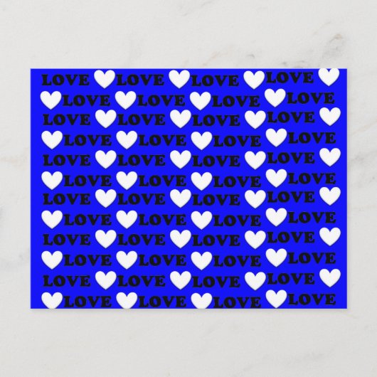 BonBon Het draait allemaal om liefde - ik hou van  Briefkaart (Voorkant)