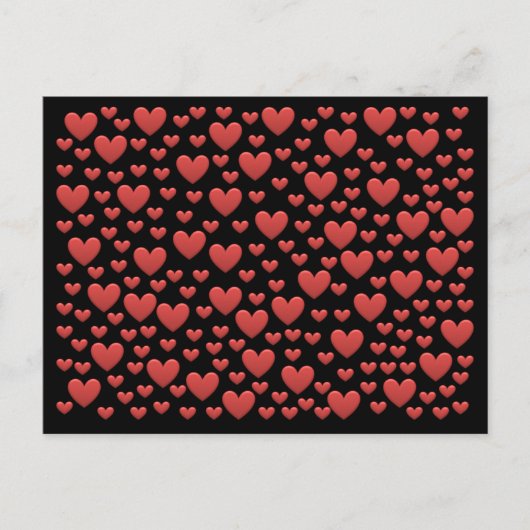 BonBon Rainbow Love Hearts Briefkaart (Voorkant)