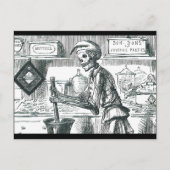 "BonBons for Juvenile Party" - Schaamapotheker Briefkaart (Voorkant)