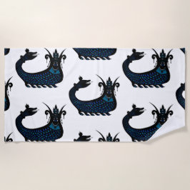 Boncuk Meran Beach Towel Strandlaken