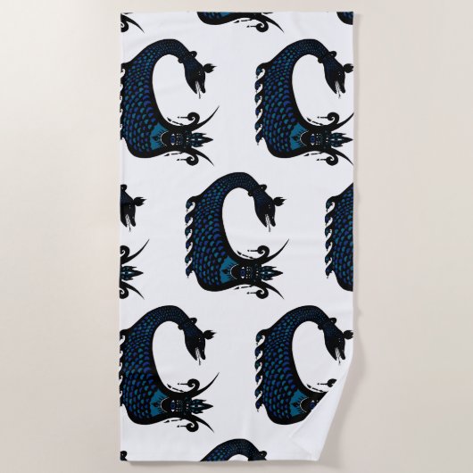 Boncuk Meran Beach Towel Strandlaken (Voorkant)