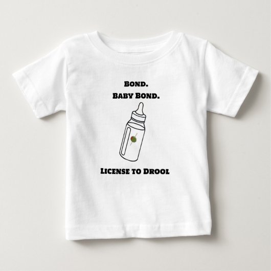 Bond. Baby Bond. Baby-Shirt (Voorkant)