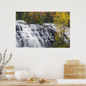 Bond Falls in de herfst bij Paulding, Michigan Poster (Keuken)
