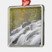 Bond Falls in de Middle Fork van de Ontonagon Metalen Ornament (Links)