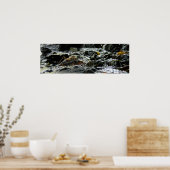 Bond Herfsten - Bovenste schiereiland Poster (Keuken)