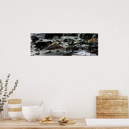 Bond Herfsten - Bovenste schiereiland Poster (Keuken)