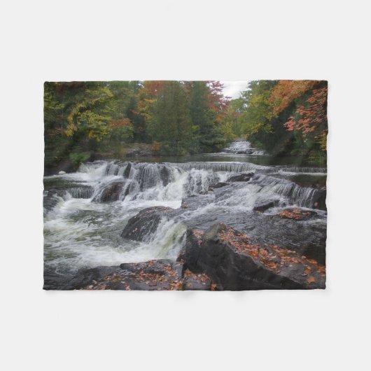 Bond Herfsten Cascades fleece deken (Voorkant (Horizontaal))