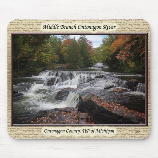 Bond Herfsten Cascades Muismat (Voorkant)