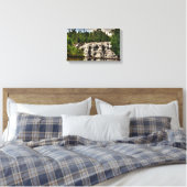 Bond Herfsten, Michigan Canvas Afdruk (Insitu (Slaapkamer))