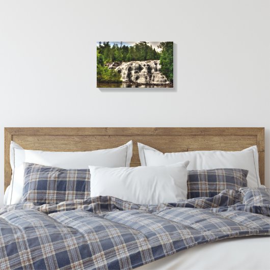 Bond Herfsten, Michigan Canvas Afdruk (Insitu (Slaapkamer))