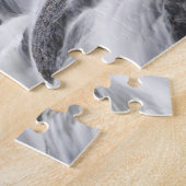 Bond Herfsten op de Midden-vork van de Ontonagon Legpuzzel (Zijkant)