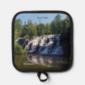 Bond Herfsten Oven Mitt en Pot Houders (Voorkant)