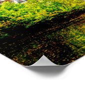 Bond Herfsten, U.P., Michigan. Poster (Hoek)