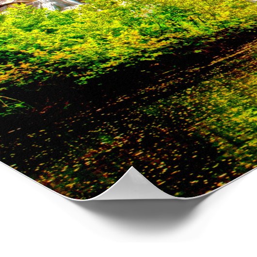 Bond Herfsten, U.P., Michigan. Poster (Hoek)