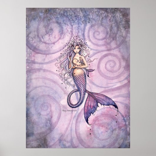 Bond Mermaid Moeder en Baby Print (Voorkant)