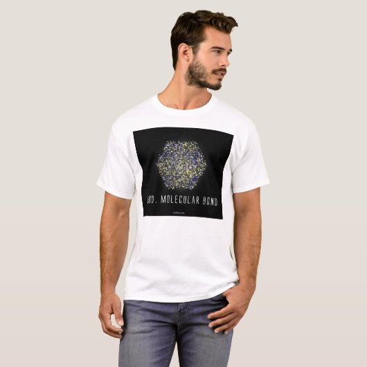 Bond. Moleculaire obligatie (2) T-shirt (Voorkant volledig)