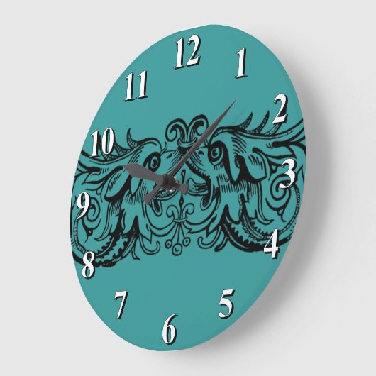 Bond Monsters Wall klok (Hoek)