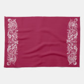 Bond Monsters White Print Kitchen Towel Theedoek (Horizontaal)