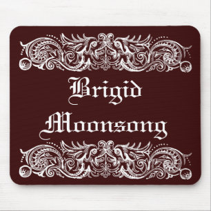 Bond Monsters White Print Mousepad Muismat