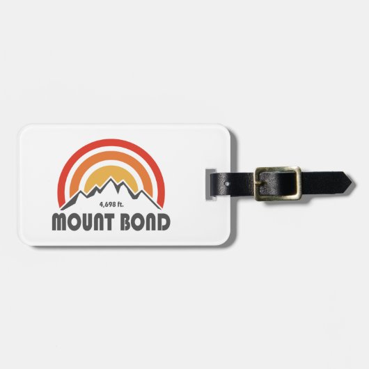 Bond New Hampshire Bagagelabel (Voorkant horizontaal)