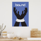 Bond Records Hands Tied Poster (Keuken)