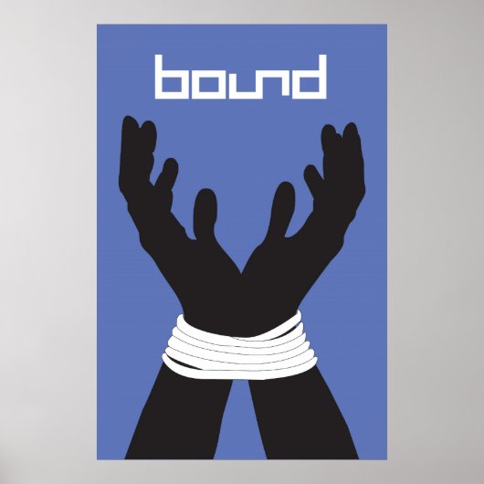 Bond Records Hands Tied Poster (Voorkant)
