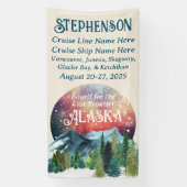 Bond voor de laatste grensdeur van Alaska Spandoek (Verticaal)