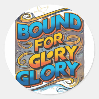 Bond voor Glory Ronde Sticker